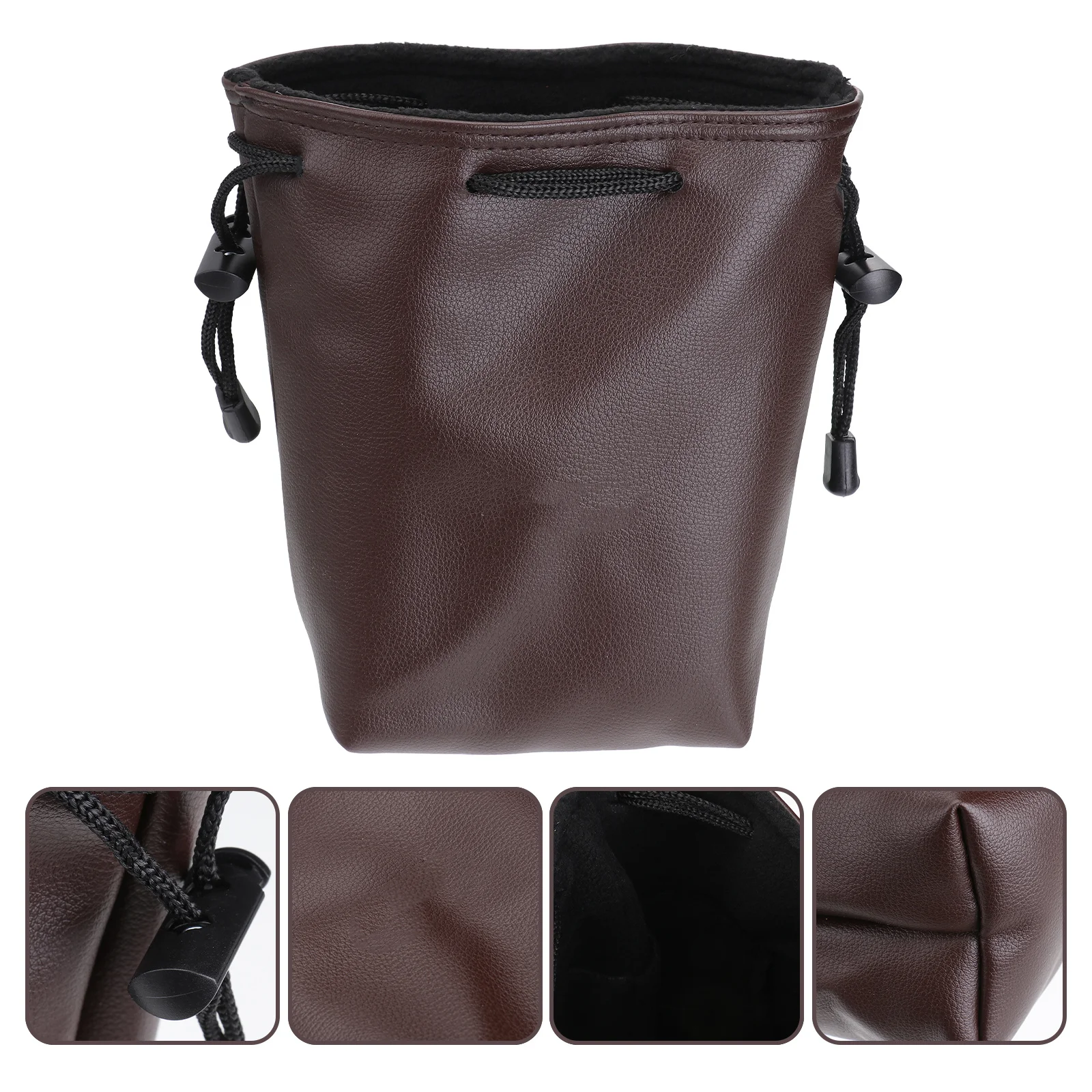 

Inner Bag Brown Size Durable Protective Case For Camera Lens Storage Travel Shockproof Camera Liner Pack