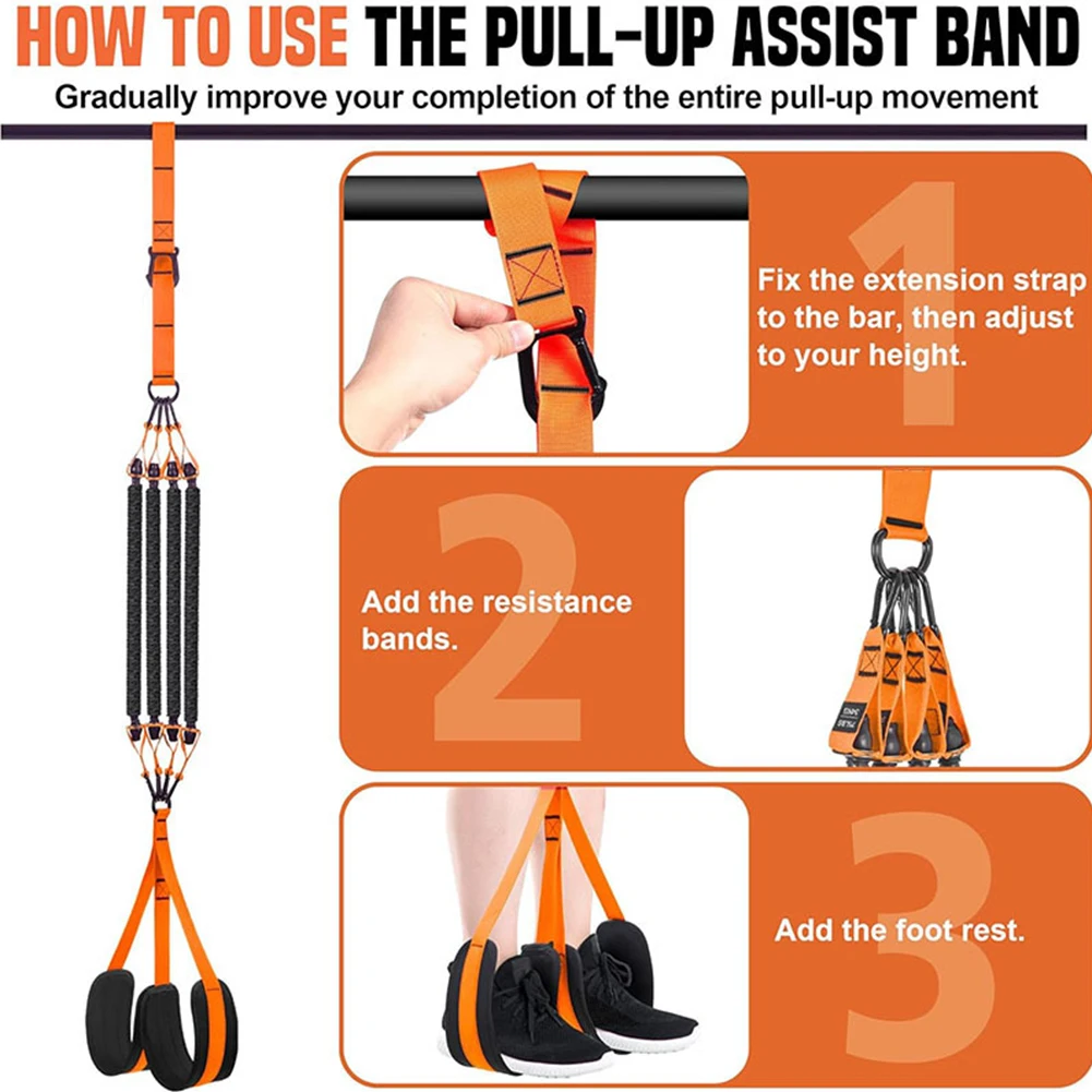 

Pull Up Assistance Bands Assisted Pull Up Bands Pull Up Assist Bands for Strength Training Adjustable Heavy Duty Resistance Band