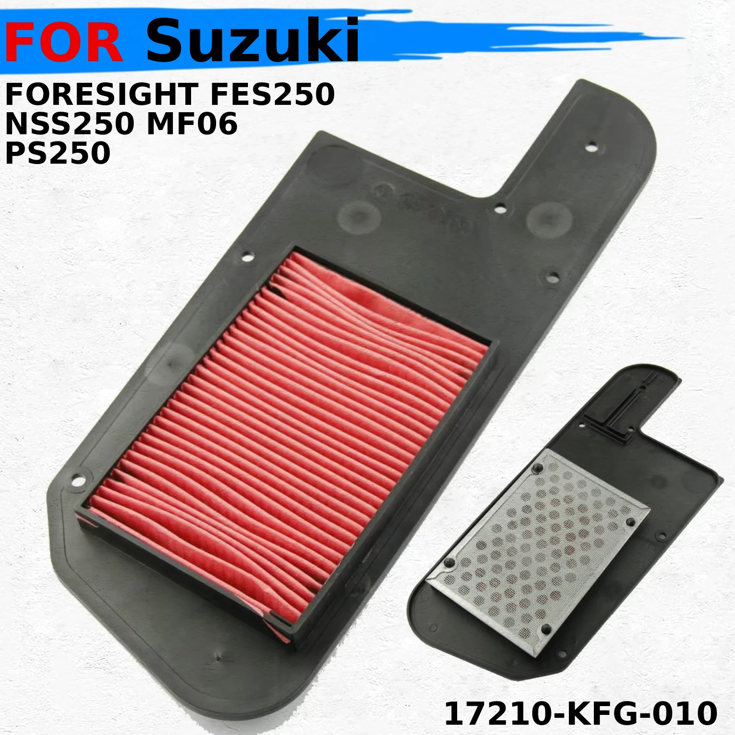 

Motorcycle Air Filter Foam Cleaner For Honda NSS250 MF06 PS250 FORESIGHT FES250 PS 250 FES 250 NSS 250 MF 06 17210-KFG-010 Parts