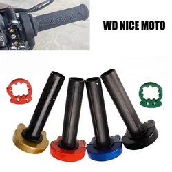 For 22mm Universal Motorcycle ATV Large Twist Oil For Domino Handlebar Throttle Handlebar Double Line Throttle Seat For KTM