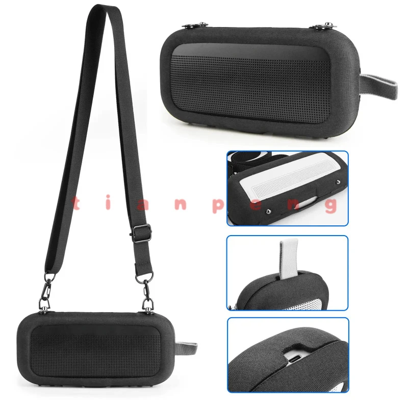 For Bose (SoundLink Flex 1/Flex 2) Bluetooth Speaker Holder EVA Storage Case rigid EVA shell buffer falling impact firmly steadi