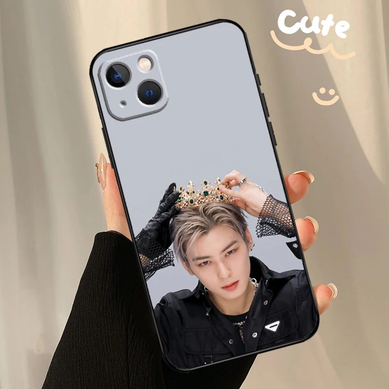 Cha EunWoo Eun Woo Case For iPhone 13 12 11 14 15 16 Pro Max XR XS X Plus  12 13 Mini Bumper Cover Capa