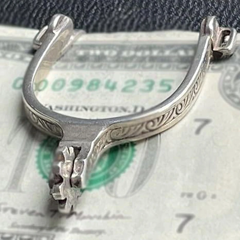 Silver Money Clip Metal Banknote Clip Stainless Steel Bill Clip Simple Retro Wallet For Women Men Daily Use