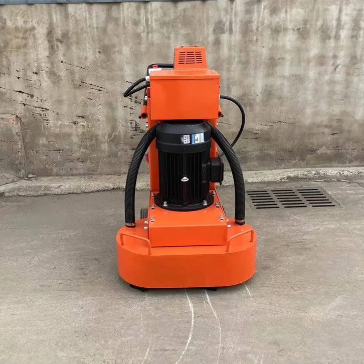600 Concrete Floor Grinder Hand Push Marble Epoxy Floor Polishing Machine