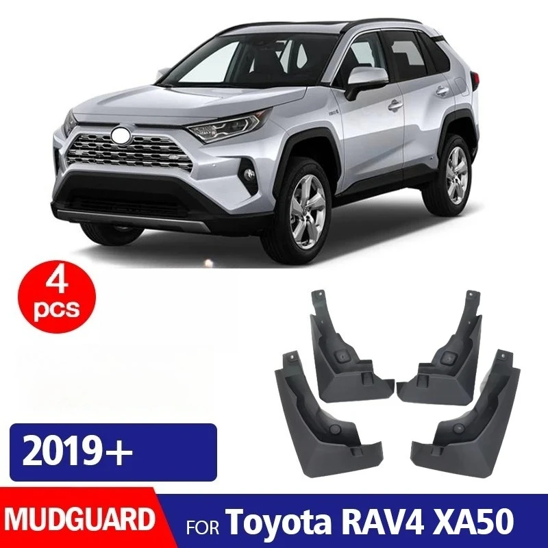 Für Toyota RAV4 2019 2020 2021 2022 2023 2024 2025 Schmutzfänger Kotflügel Schmutzlappen Spritzschutz Auto-Zubehör 4 Stück