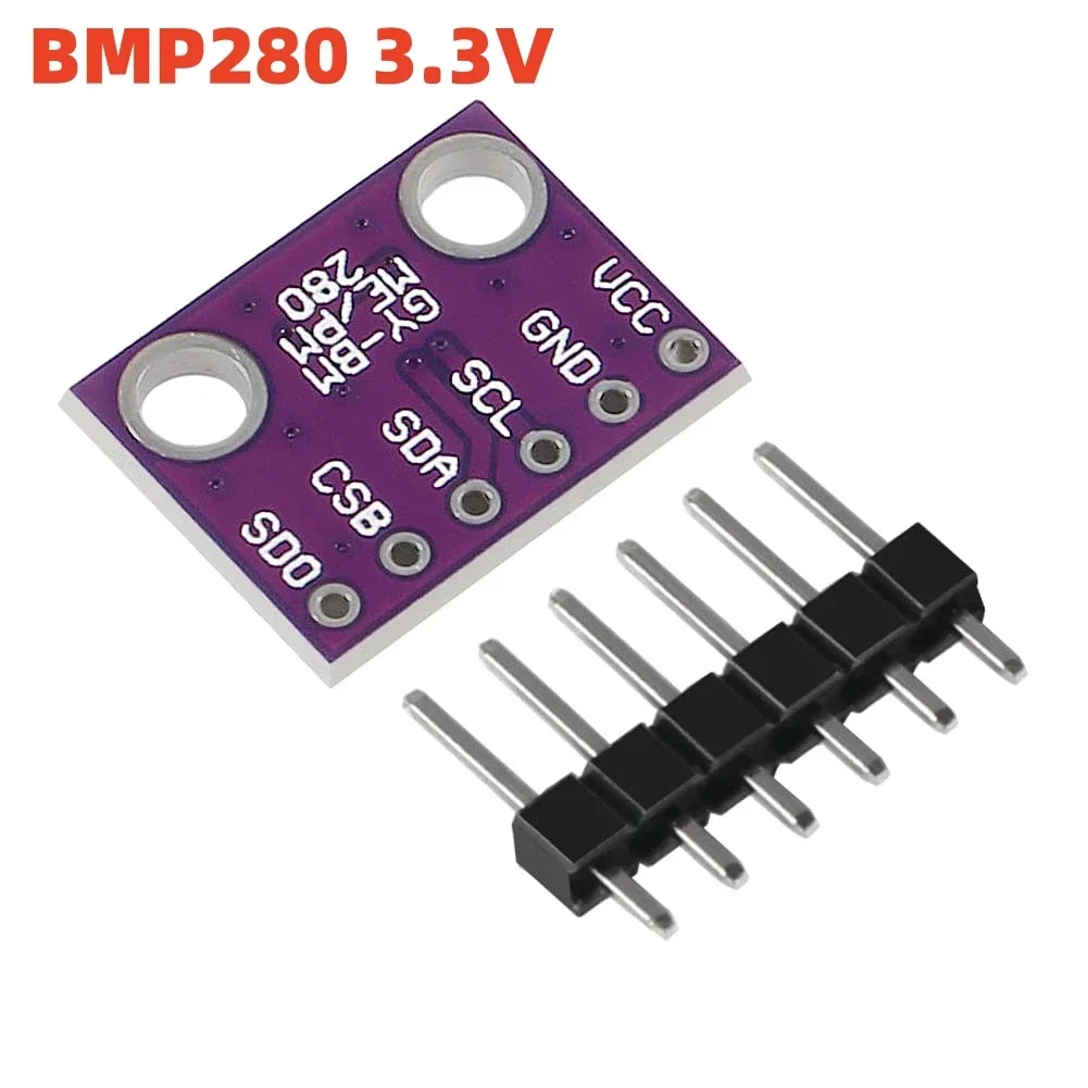 

10PCS BMP280 3.3V High Precision Atmospheric Pressure Sensor Module Digital Barometric Pressure Sensor GY-BMP280-3.3