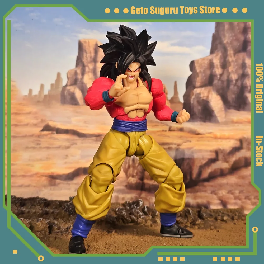 

Demoniacal Fit Dragon Ball Goku Super Saiyan 4 Action Figures Model Anime Movable Joints Desktop Ornament Collection Toys Gift
