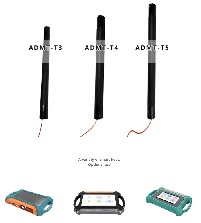 

T series Wired Electromagnetic probe instead of MN electrode for easier geophysical survey not limit to the depth