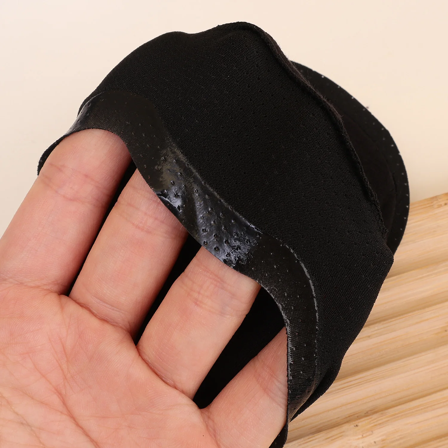 中空アウト目に見えない夏のメンズソックス 1/5 ペアメッシュボートアイスシルクノンスリップアンクルソックススリッパ綿底ローカット靴下