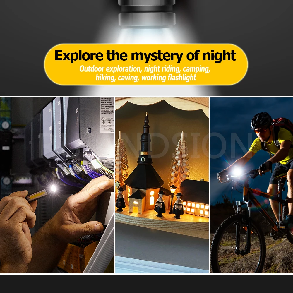 1Pcs Ruiandsion E10 Maglite Original Upgrade LED Bulb 3W 6‑30V DC 1V 3V 6V 9V 6500K White for Flashlight Torch Camping Hiking view 3