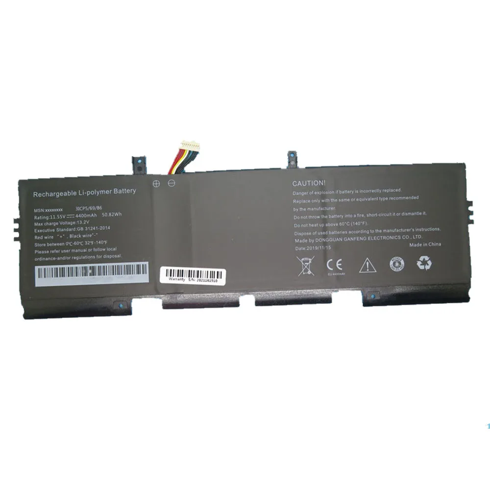 

Laptop Battery For MEDION 456986-3S 11.55V 4400MAH 50.82WH