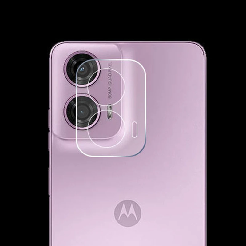 Protector de lente de cámara 3D para Motorola G24, protectores de cámara para MOTO G24 9H, cubierta de película de lente de vidrio templado