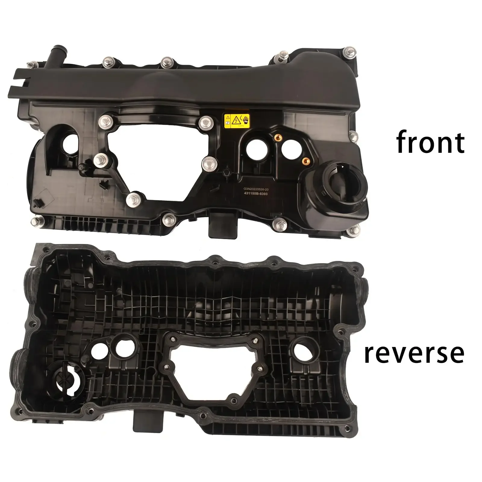 シリンダーヘッドロッカーバルブカバー,ap03,BMW 1シリーズ,e87,118i, 120i, 3シリーズ,e90,e91,318i, 320i,n46,b20,11127568581