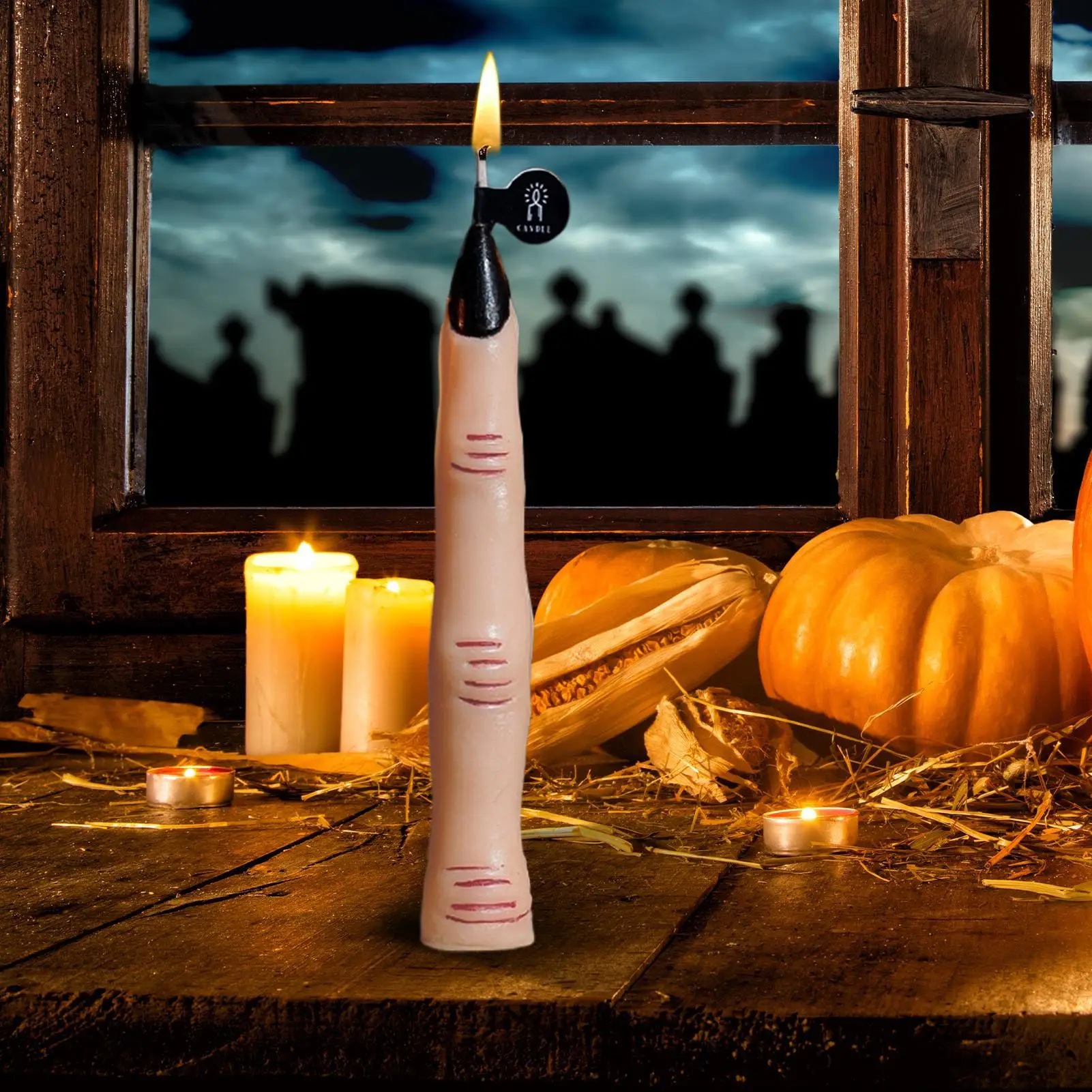 Halloween-Duftkerze, Halloween-Wachs, Herbstkerzen, Urlaubsdekoration, gruselige Tischdekoration, Heimdekoration für Frauen, Nachtveranstaltung