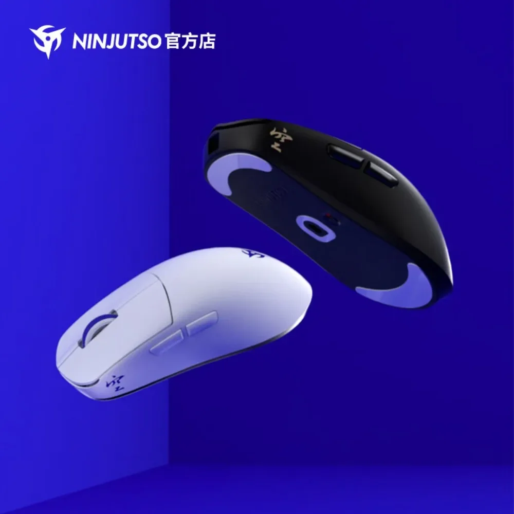 NINJUTSO Sora V2 PAW3395 26000dpi 2.4G long-lasting fast response ergonomic design non-porous lightweight high quality Esports