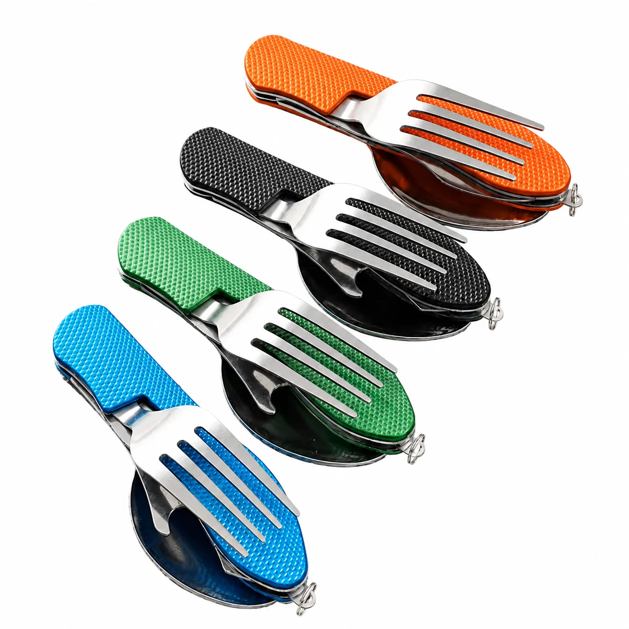 Multifunctional Camping Knife，Spork，Remove Folding Knife，Fork and spoon，Convenient Outdoor Tableware，Suitable for Camping