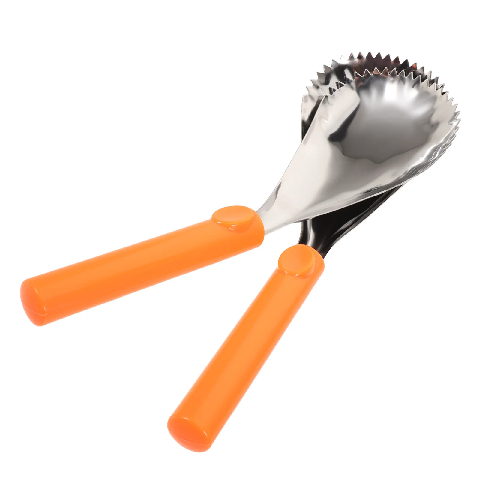 

2Pcs Pumpkin Scoop Stainless Steel Serrated Pulp Separator Manual Core Remover Fruit Corer Kitchen Cooking Tool Vegetable