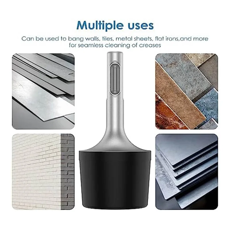

High Quality-Hammer Head Round Shank, Heavy Duty Steel Wear Resistant Rotary Hammer Head, For Hammering Metal Sheet Wall Tile Du