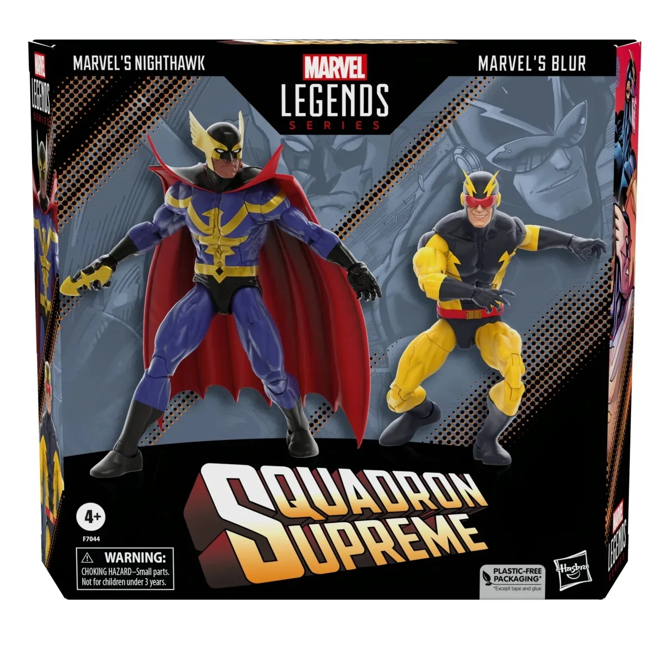 Marvel Legends Squadron Supreme Marvel's Nighthawk & Blur 6