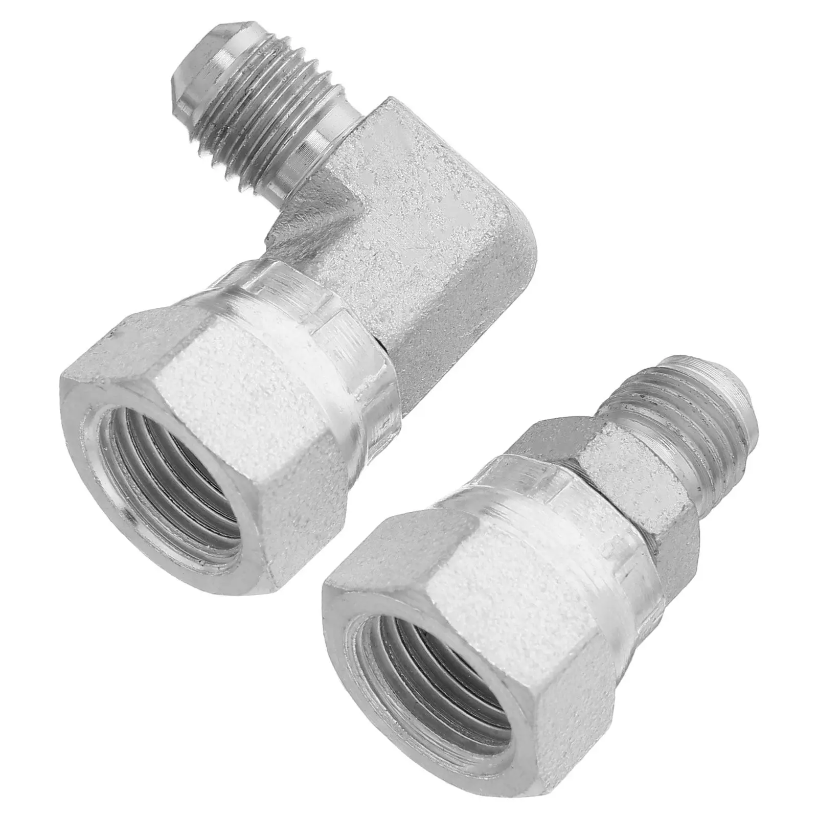 2 pcs 80CC Mini Grease Gun Portable Electroplated Silver Sky Halloween Christmas New Year High Pressure Hose Adapter