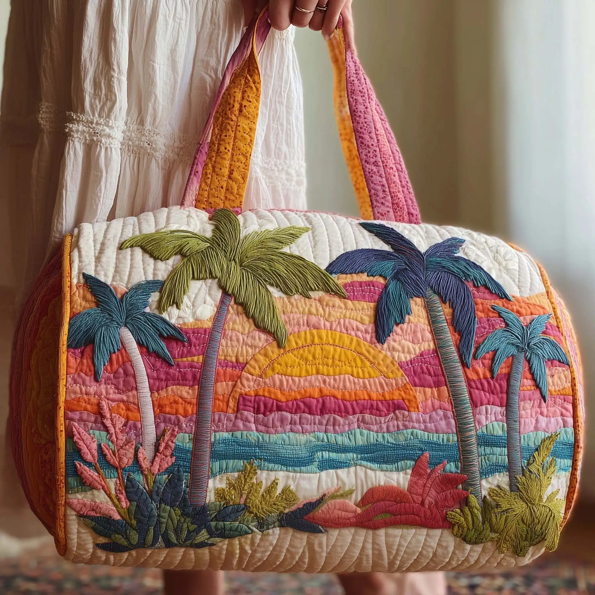

3D Printed Quilted Travel Bags Beach Personalized Tote Bag Sport Bags Gifts Handbag Training casual Bag Hiking Camping