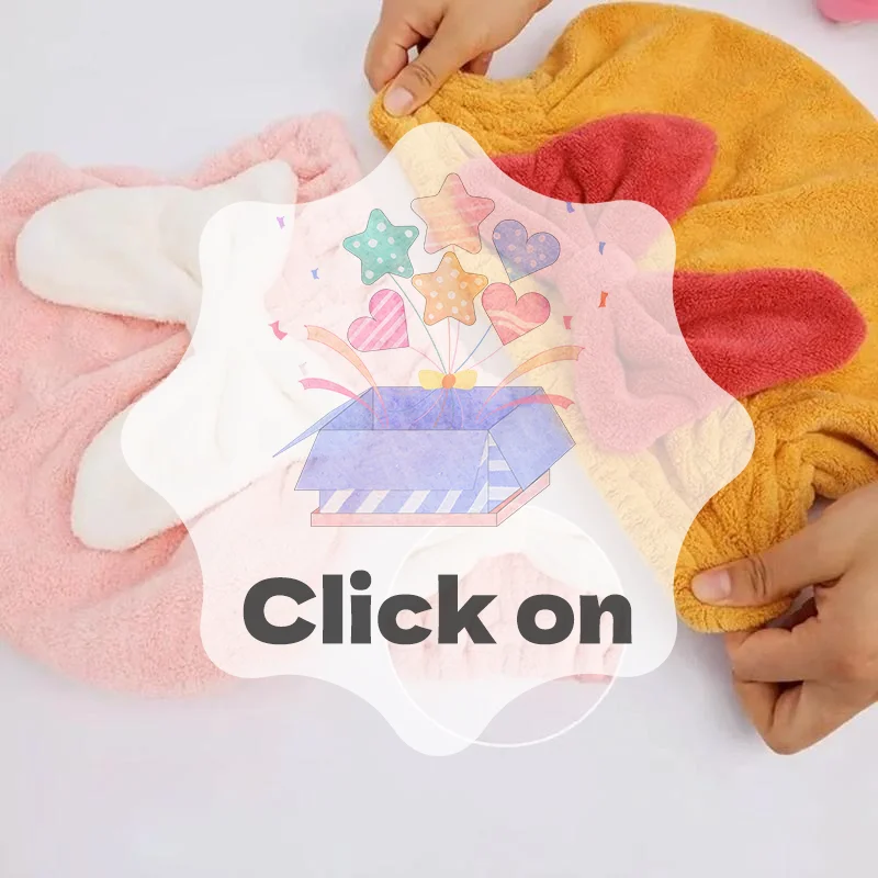 Microfiber Drying Hair Caps For Women Girls Quick Dry Hair Towel Turban Hat Bathing Soft Hair Towel Wrap With Cute Butterfly Bow