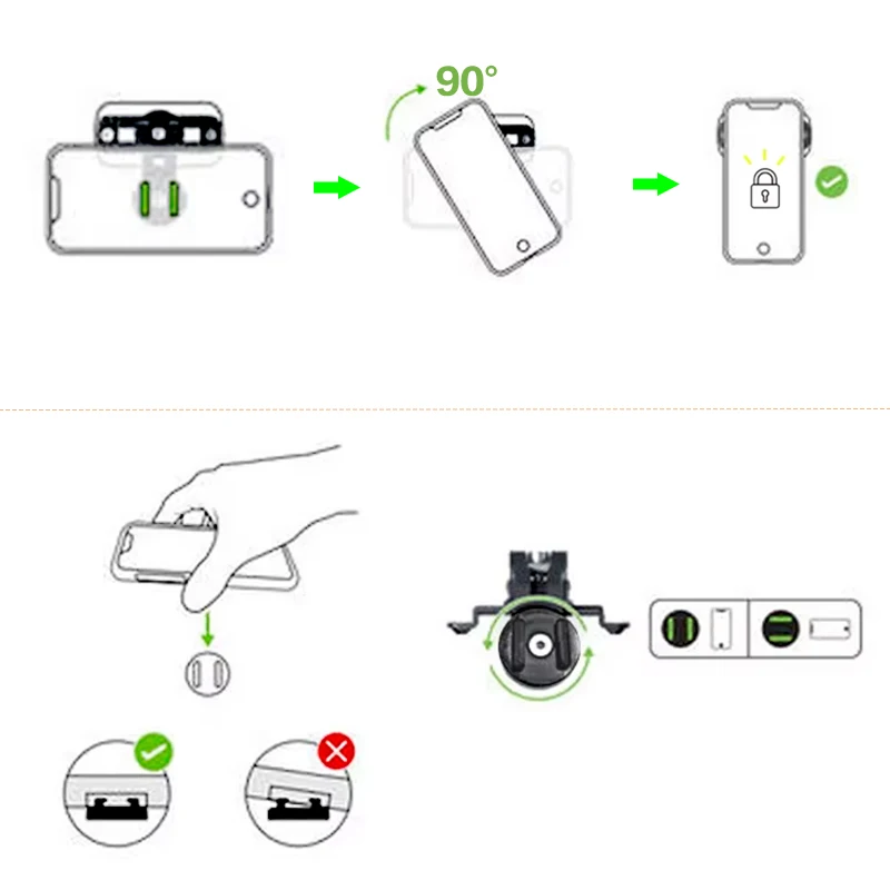 Brake Fluid Cover Mobile Phone Holder Scooter Expansion Oilcan Cap Mount For 40.5-61.5mm Motorcycle Pump Cover Support