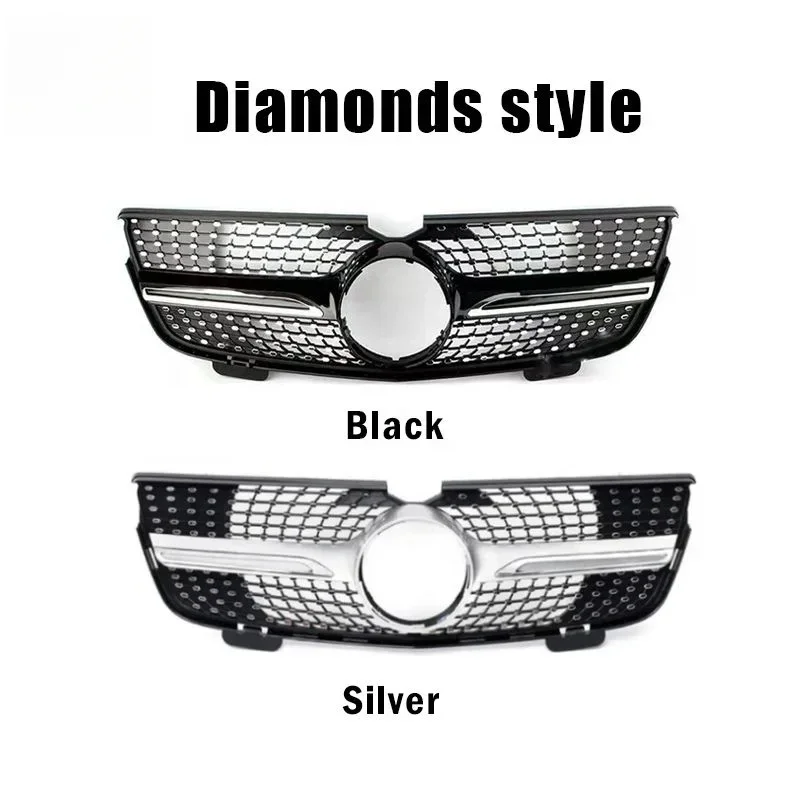 High Quality Diamond GT Style Front Grille for GL Class X164 2006-2012