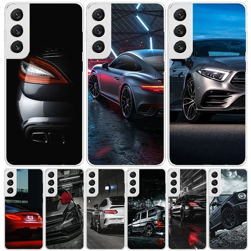 Sport Car C63 E63 S63 G63 For Samsung Galaxy S24 S23 S21 S22 Ultra S10 Plus S20 FE Phone Case S10E S8 S9 + Housing Shell Coque