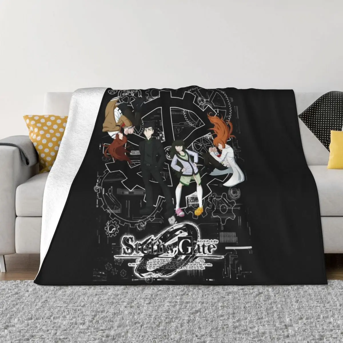 

Mens Womens Gate Of Zero Gifts For Music Fan Throw Blanket Sofa Throw Retros Blankets