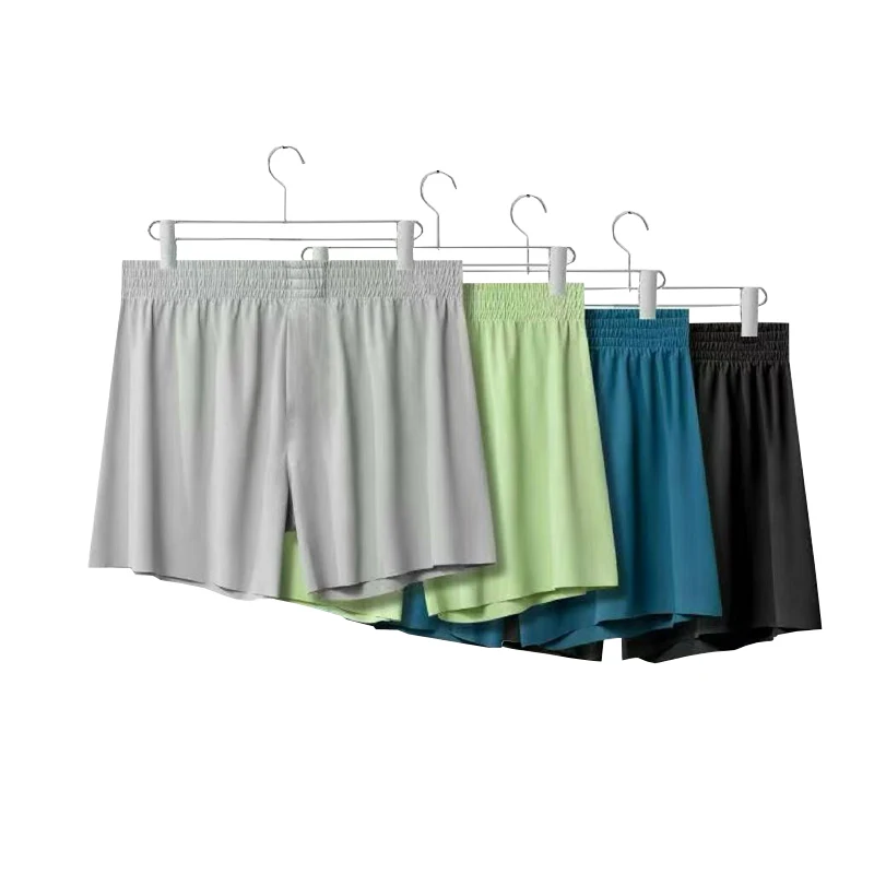 

НОВОЕ мужское бесшовное нижнее белье из ледяного шелка, удобные, освежающие, дышащие, приятные для кожи, домашние, быстросохнущие мужские трусы