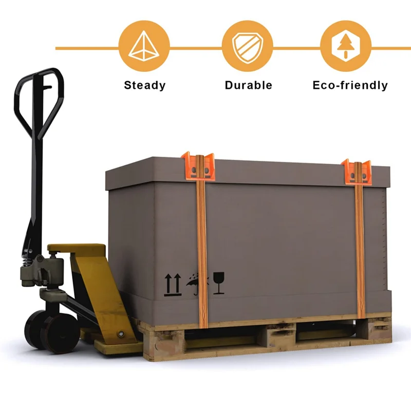 【Must-Haves】Flatbed Edge Corner Guard Bracket (12 Pieces) Heavy Cargo Protection Flatbed Equipment Transportation Cargo Protecti