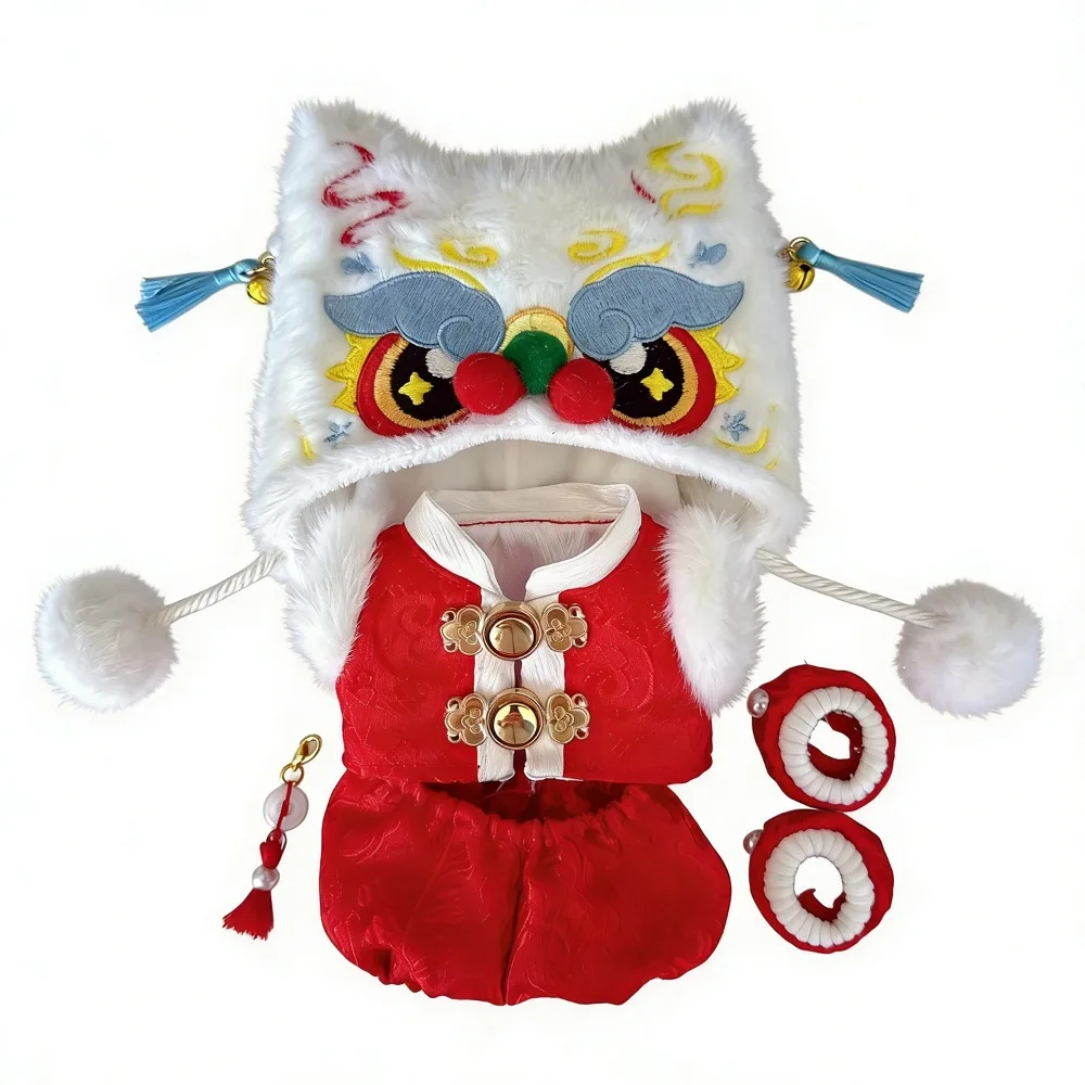 

V1 V2 V3 Cloak Clothes Hat Set Sweater Chinese Spring Festival Clothes Gift Set Material New Year Outfit Festive Occasions