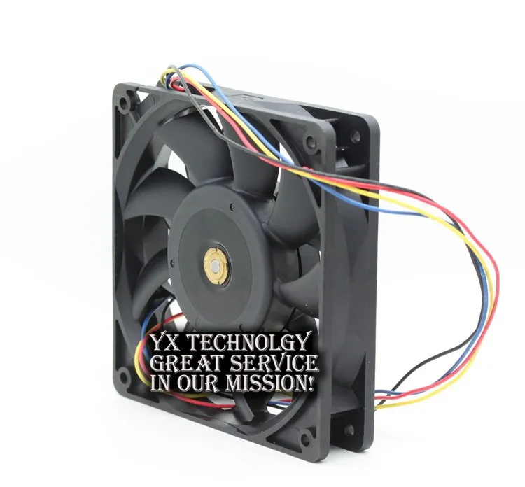 For AVC new DBTA1225B8S 12CM 120mm 12025 48V 0.50A PWM cooling fan speed control switch 120*120*25mm