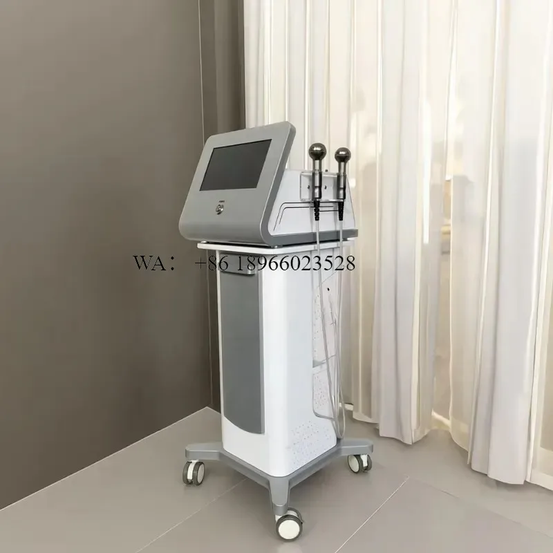 WMWMNU Portable Facial Repair Device Local Dynamic Micro Massage 2 Handles for Ultra Sonic 1Mhz 3Mhz 10Mhz Frequency
