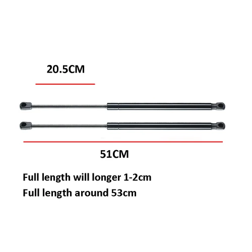 Imagen 2 del producto Amortiguador de resorte de soporte de elevación cargado de Gas para puerta trasera para 2010 2011 2012 2013 2014-2019 SUZUKI Swift IV 81860-68L00 510MM