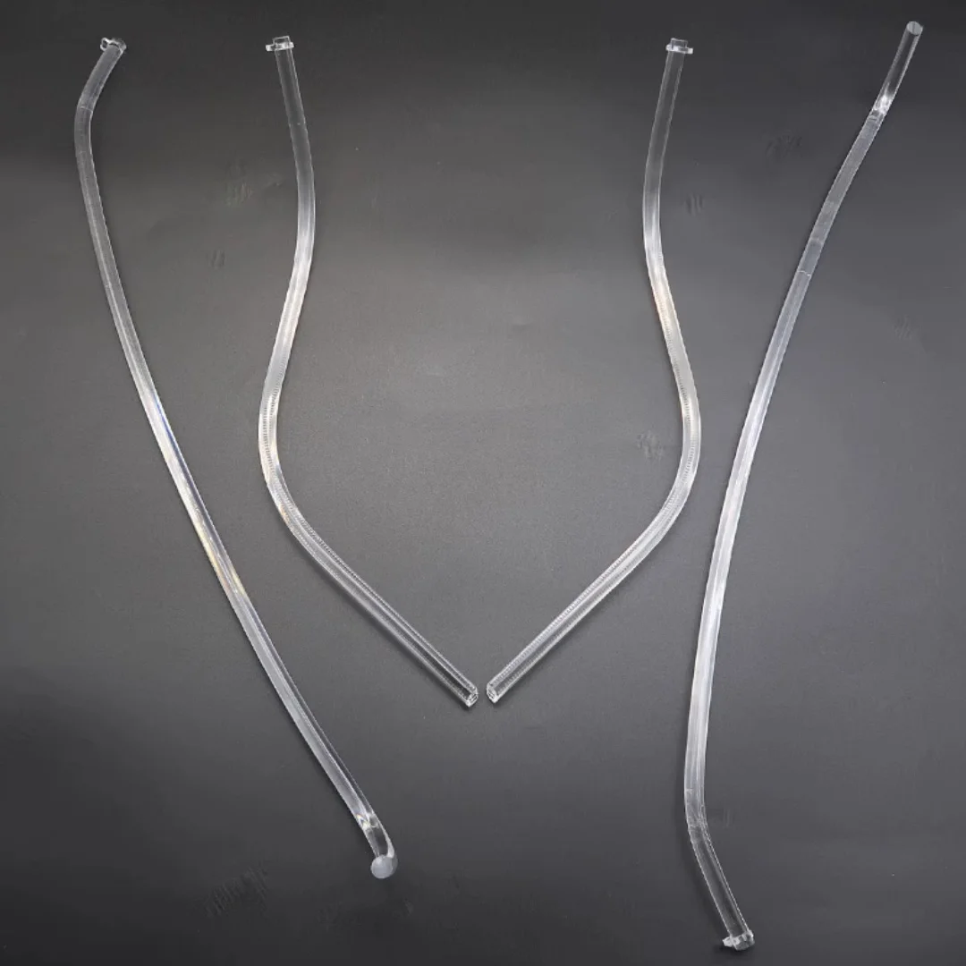 

NEW LED Headlight Tube Bars DRL Acrylic tube Light Lines Multi Beam High Version For MERCEDES GLC W253 2020 2021 2022 2023