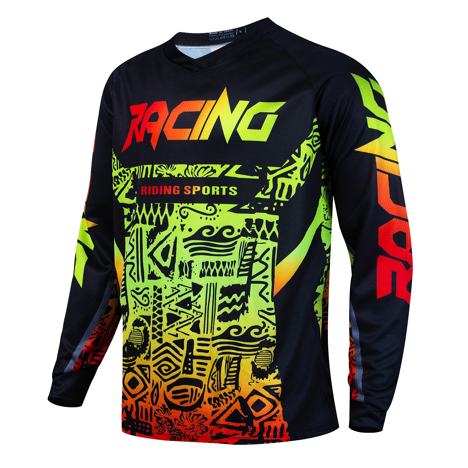 Motorcycle Mountain Bike Downhill Jersey Polera Racing Jersey Offroad MX Bicycle Locomotive Shirt Cross Country Motocross Bike