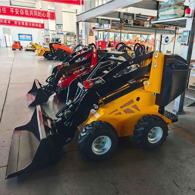 

Recruit Agent Hydraulic Skid Steer Loaders Customized Wholesale Wheel Loader Multifunctional High Quality Mini Loader