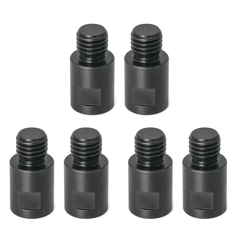 

A02F-6 шт. переходник от M14 до 5/8 дюймов-11, преобразователь резьбы для угловой шлифовальной машины, разъем вала адаптера для алмазных сверл