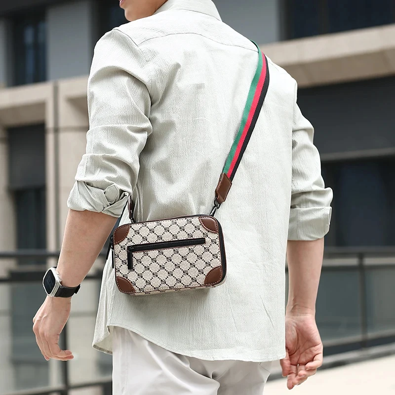 Designer Luxury Handbag 2026 New Fashion Men's Bag Trend Brand Casual Versatile Shoulder Bag High Quality Sports Crossbody Bag
