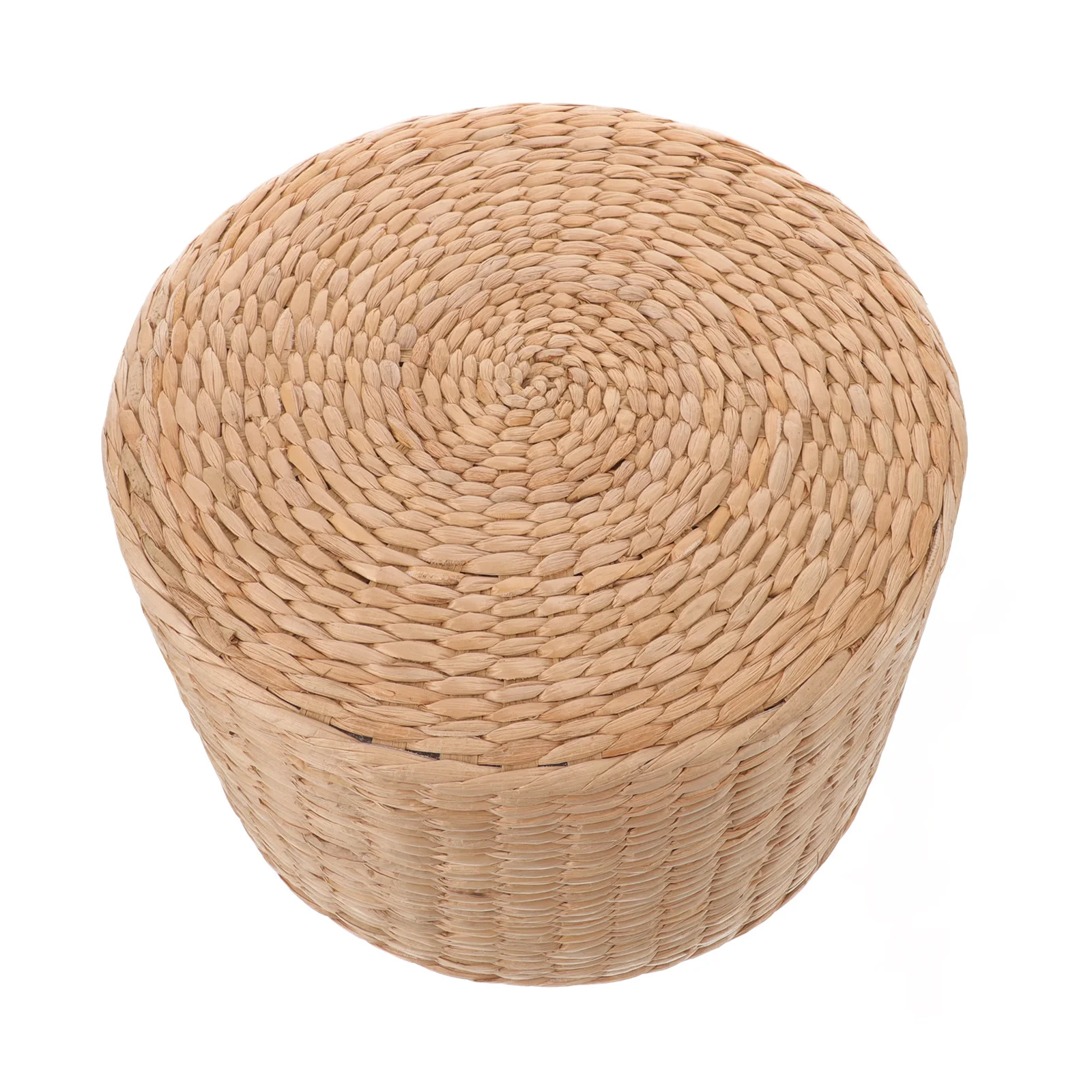 Woven Shoe Changing Stool Adorable Handcrafted Lightweight Multi-Function Stool for Garden and Yard Decor