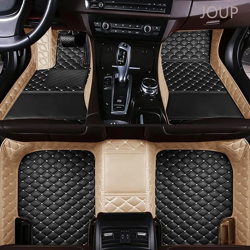 

Custom Car Floor Mats for Kia Sorento 5 Seat 2015-2017 Year Eco-friendly Leather Car Accessories Interior Details