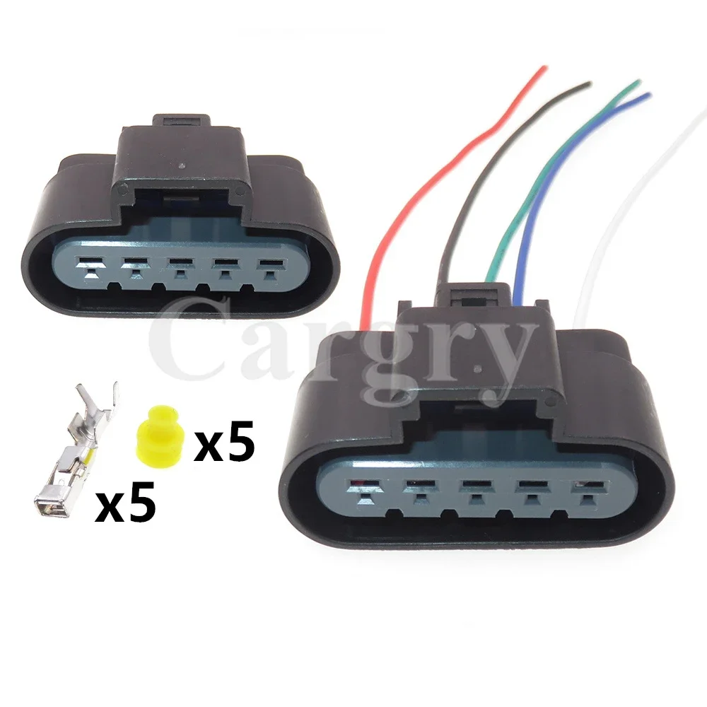 

1 Set 5P 15326647 13521463 AC Assembly Car Plastic Housing Wterproof Plug Automotive Wire Cable Socket Auto Parts