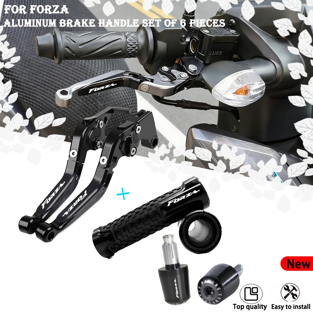 For Forza 125 250 300 350 2010 - 2021 Accessories Short Brake Clutch Lever Handles Adjustable Foldable Brake Clutch Lever.