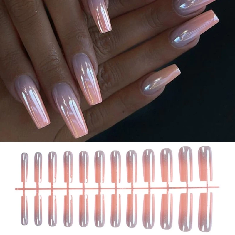 24-шт-набор-длинных-квадратных-ногтей-с-французским-градиентом-накладные-ногти-для-женщин-аксессуары-для-ногтей-для-Прямая