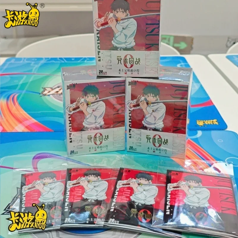 

NEW KAYOU Jujutsu Kaisen Love and Curse Gojo Satoru Fushiguro Megumi Itadori Cards Anime Peripheral Collection Cards Toy Gift