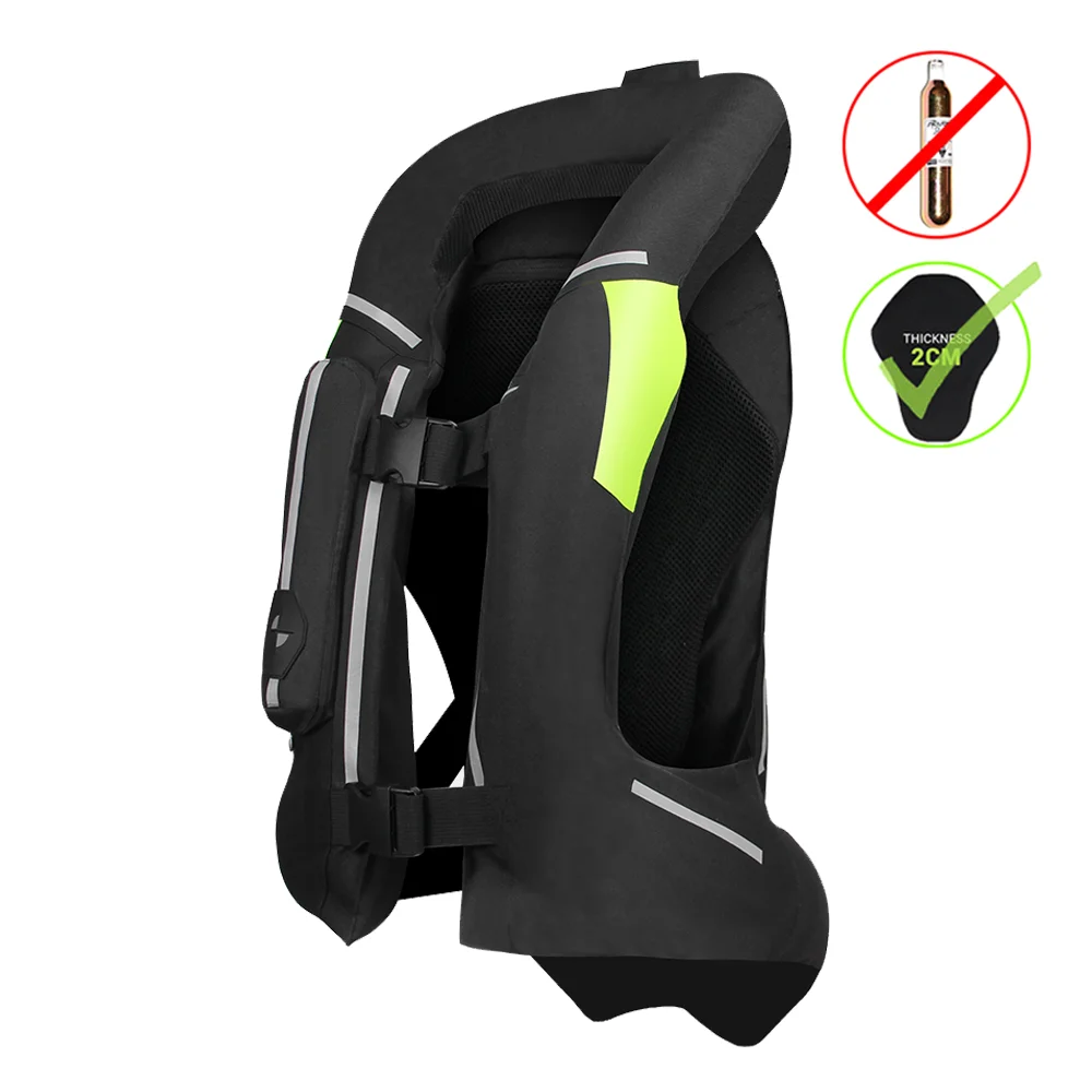 Motorrad Airbag Weste Moto Racing Advanced Airbag System Motocross Schutz Airbag Jacke reflektierende Sicherheits weste