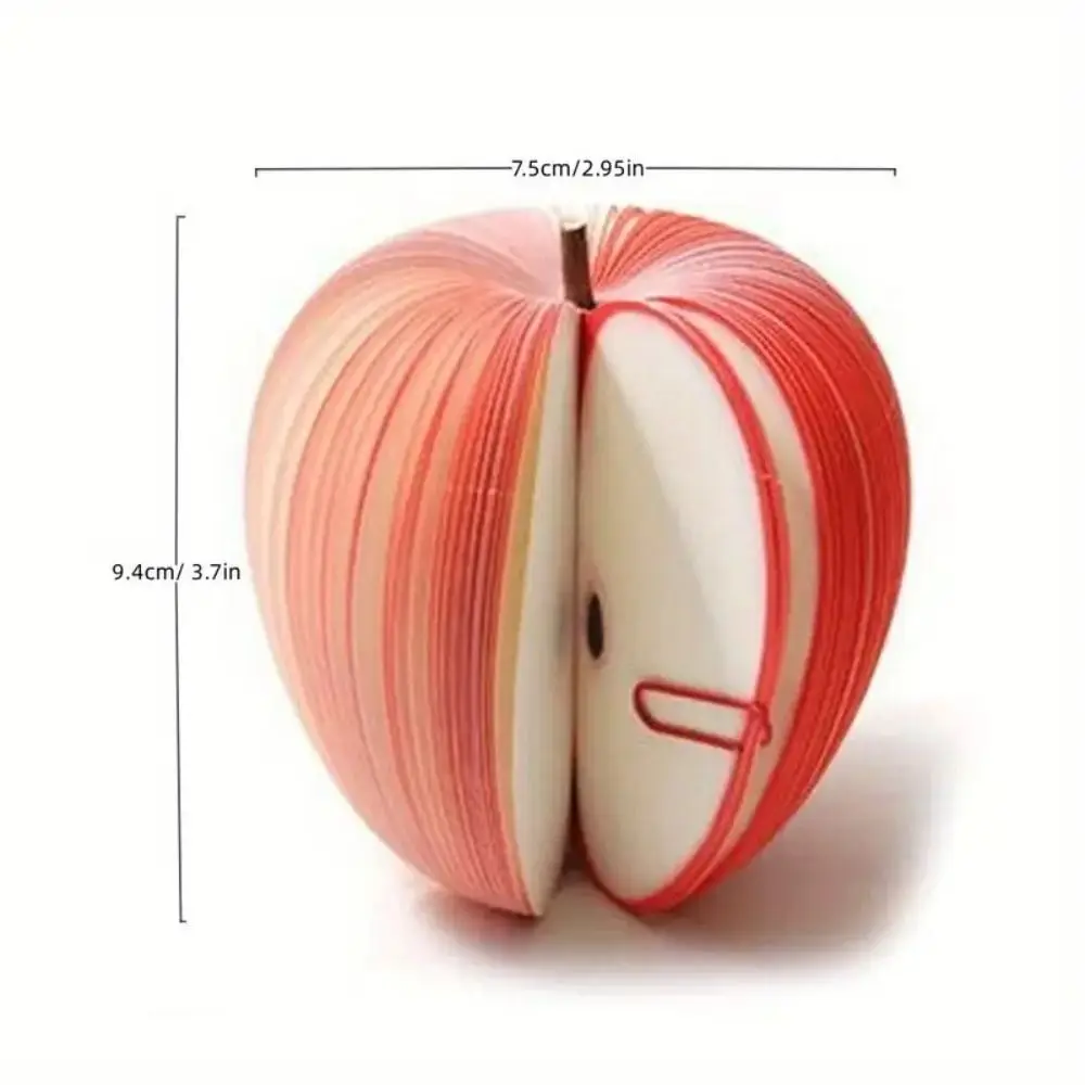 مجموعة ملاحظات لاصقة للفواكه والخضروات ، ملاحظات لاصقة ، إشارات مرجعية للمذكرات الورقية ، أدوات مكتبية إبداعية