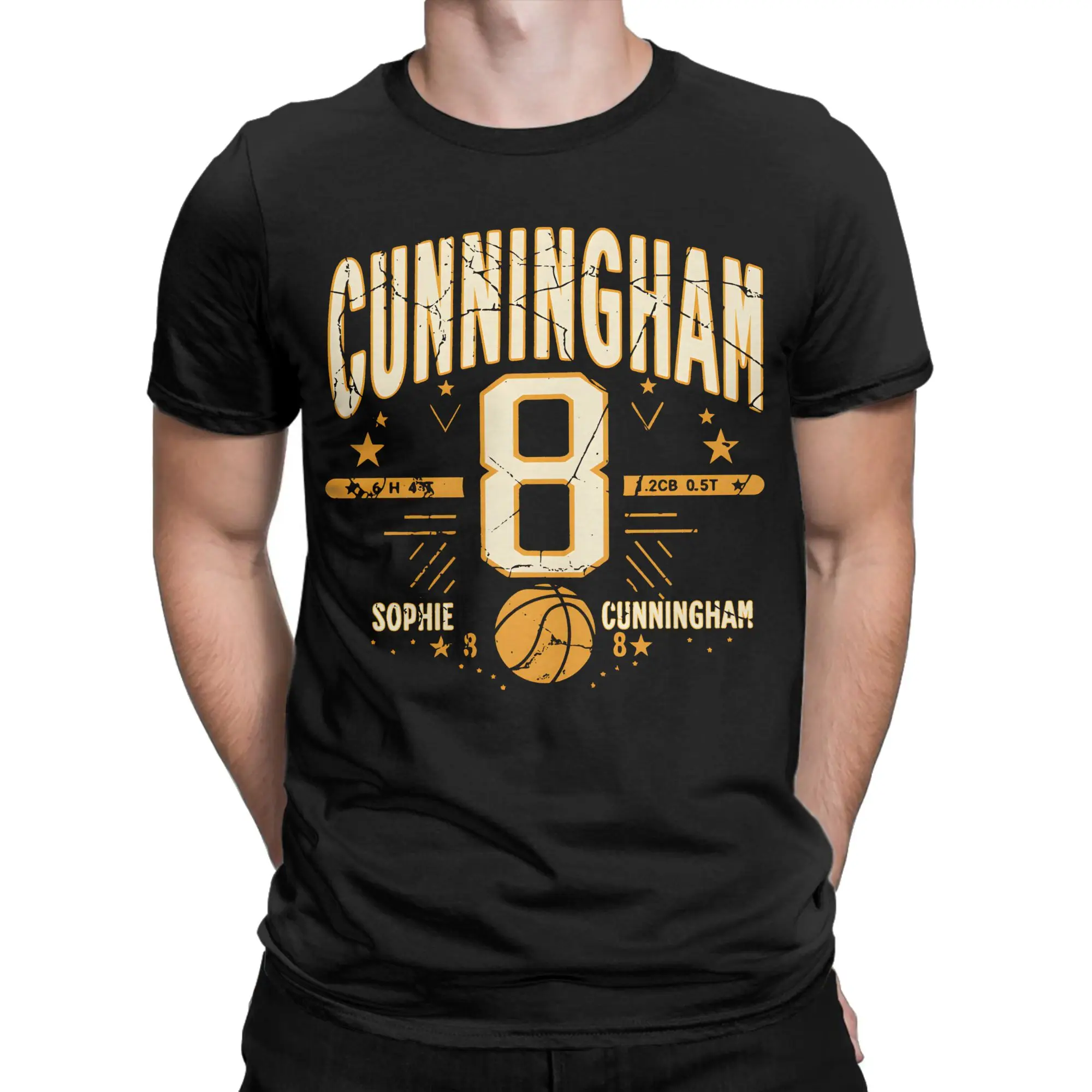 Sophie Cunningham Number 8 Basketball Men Women T Shirt  Funny Tees Short Sleeve O Neck T-Shirts Pure Cotton Printed Clothing